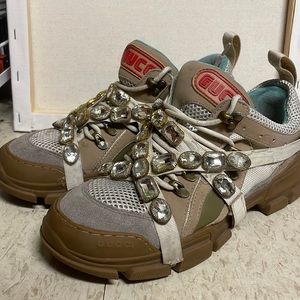 Fashion gucci flash trek shoes womens 7.5